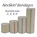 Premium Elastic Bandage Wrap (6” Wide, 1 Pack) - Nexskin Latex Free Athletic/Medical Compression Bandages Hook & Loop Fasteners at Both Ends - Lifetime Washable & Reusable Bandages