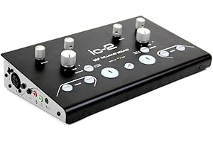 Williams Sound IC-2 Interpreter Control Console, Black and Silver, Built-in distribution amplifier and mini mixer reduce the need for external equipment and greatly simplify setup