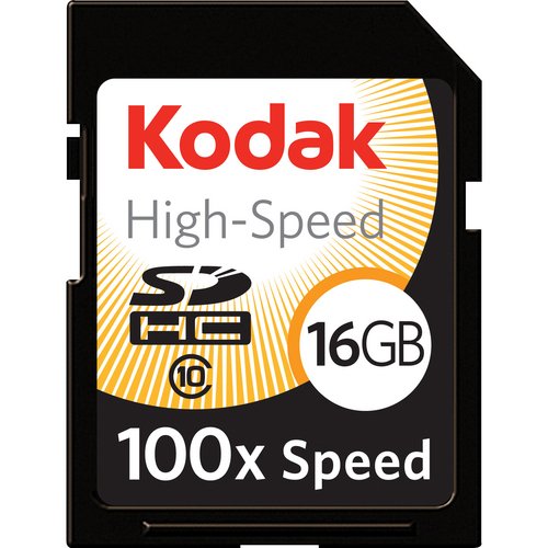 Kodak Media KSD16GHSBNA100 16 GB Secure Digital High Capacity