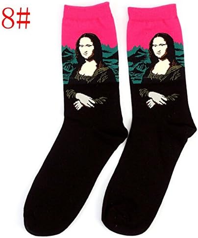 Boutiages Sports Cotton Modern Renaissance Art Painting Socks Starry Night Van Gogh
