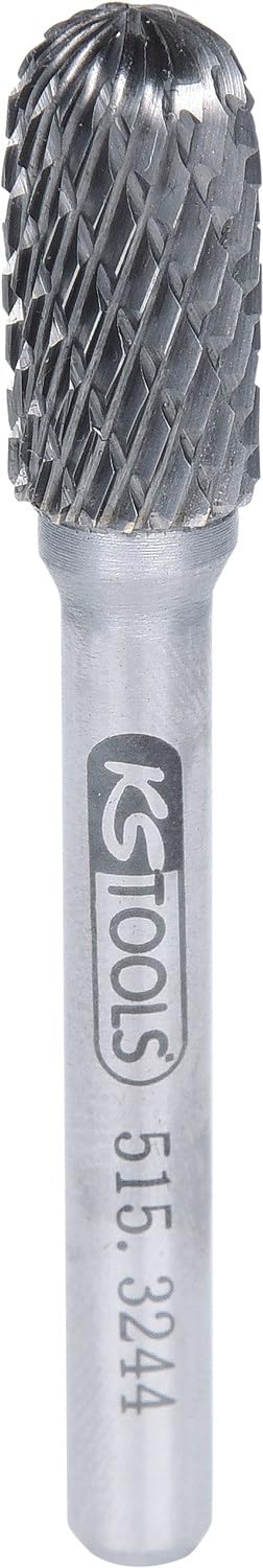 KS Tools 515.3244 Carbide Rotary Burrs WRC Sphero-Cylindr