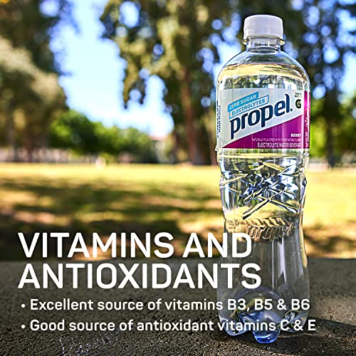 Propel, Peach, Zero Calorie Water Beverage with Electrolytes & Vitamins