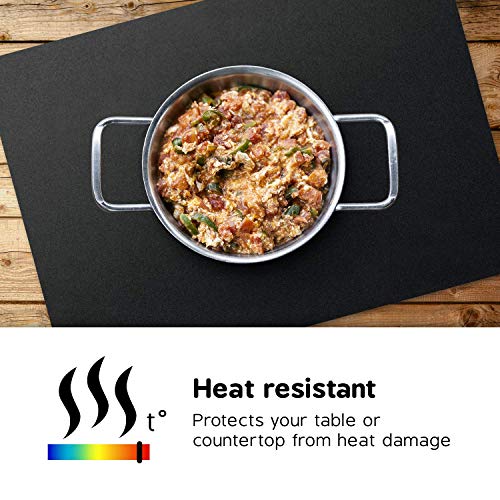 XCEL 4Pack Counter Protectors, Neoprene Rubber, Water Resistant