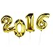 Helium Foil Digital balloons ,birthday holidays weddin party supply Golden 40