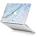 GMYLE MacBook Air 13 Inch Case A1466 A1369 Old Version 2010 2017, Hard Shell Plastic Matte Snap On Cover (Blue Marble Stone)