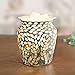 Scentsationals Wax Melt Warmer, for Scented Wax Melts - Mosaic Collection Garden Delight - Fragrance Cubes and Tarts