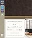 NIV, Journal the Word Reference Bible (Perfect for Note-Taking and Study), Leathersoft, Brown/Tan, Red Letter, Comfort Print: Let Scripture Explain ... What You Learn. (NIV Journal the Word Bible)