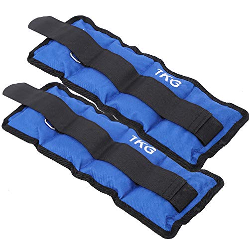 DEWIN-2Pcs-Weight-Bag-1KG-Leg-Ankle-Wrist-Bag-Weights-Strap-Training-Equipment-for-Gym-Fitness-Yoga-Running-Cycling