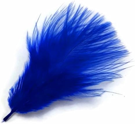 Amazon Com 1 Pack Royal Blue Turkey Marabou Short Down Fluff