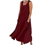 Prime Membership Women's Summer Cotton Linen Long