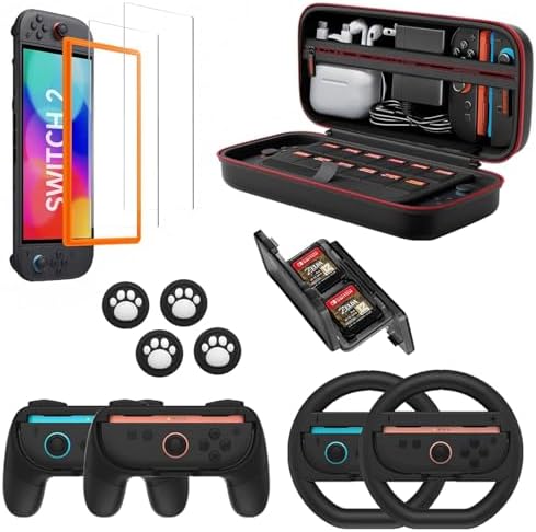 NintendoSwitch 6点セット Amazon.com: 6 in ONE Accessories for Nintendo Switch : Everything Else