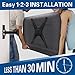 Mounting Dream Full Motion TV Wall Mount Bracket Fits Most of 26-55 Inches LED, LCD TV, Mount with Articulating Arms, 55 LBS Loading Capacity, max VESA 400 x 400mm MD2411-MX