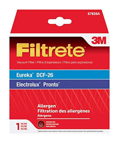 3M Eureka DCF-26 Allergen Vacuum Filter, 1, Black