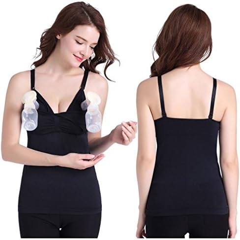 NKL Hands Free Breastpump Breastfeeding Nursing Bra Soft Maternity L-Plus to XXL