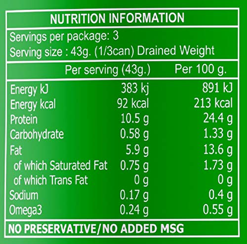 Golden Prize Tuna Chunks in Olive Oil, 185g (Pack of 1) 3 Golden Prize Tuna Chunks in Olive Oil, 185g (Pack of 1) - Image 3