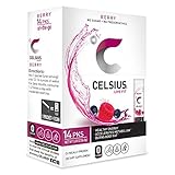 Celsius On-The-Go 14ct Packets 2/pack Orange and Berry Bundle (Berry and Orange)
