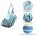 Chihee Hammock Chair Swing Hanging Chair for Bedrooms - Max 330 lbs - Pretty Stripe Boho Tree Hanging Seat - Comfy Patio Lawn Chair - Cotton Weave for Superior Comfort & Durability - Indoor/Outdoor