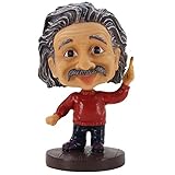 LYNDA SUTTON Albert Einstein Bobblehead - Einstein Statue,Car Dash boards Bobble Head/Desk Accessories