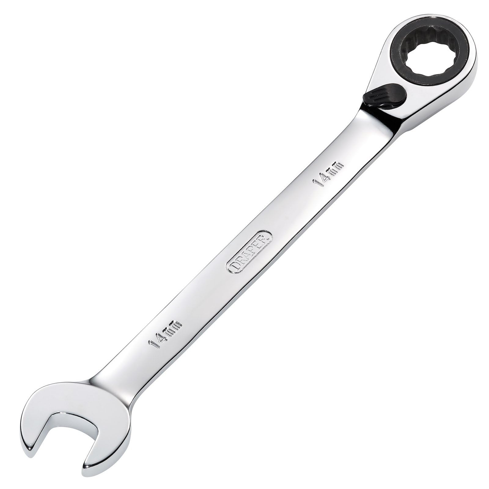 Draper 52002 Hi-Torq Metric Reversible Ratcheting Combination Spanner, 14mm — image 1
