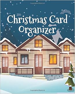 Christmas Card Organizer Address Book For Christmas Cards Send