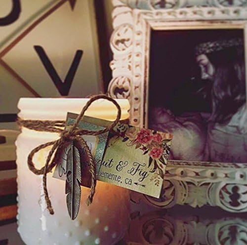 Grapefruit Candle - Hand Poured - Coconut Wax - Natural Soy - Vintage Inspired Hobnail Jar - Premium Grade Fragrance Oil - Skin Safe