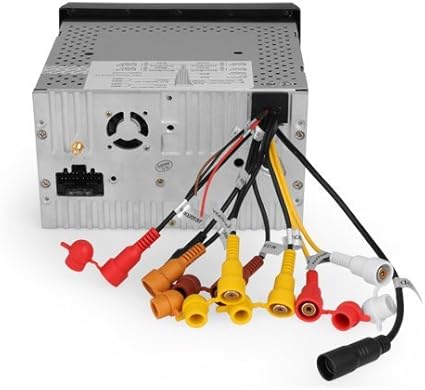 Amazon Com Ouku 7 Inch Double Din In Dash Touchscreen Lcd Monitor With Dvd Cd Mp3 Mp4 Usb Sd Amfm Rds Bluetooth And Gps Navigation 3d Pip Pictire In Picture Rotate Menu Hd 800480 Lcd Free Gps Antenna Free Official Gps Map Updatable Rear View Camera