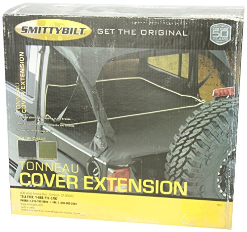 Smittybilt 761435 Black Diamond Tonneau Cover Extension 4 Door Buy Online In Albania At Desertcart