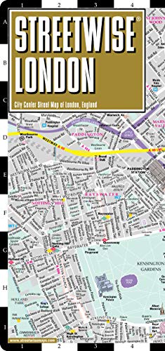 Streetwise London Map - Laminated City Center Street Map of London, England (Michelin Streetwise Map by Michelin