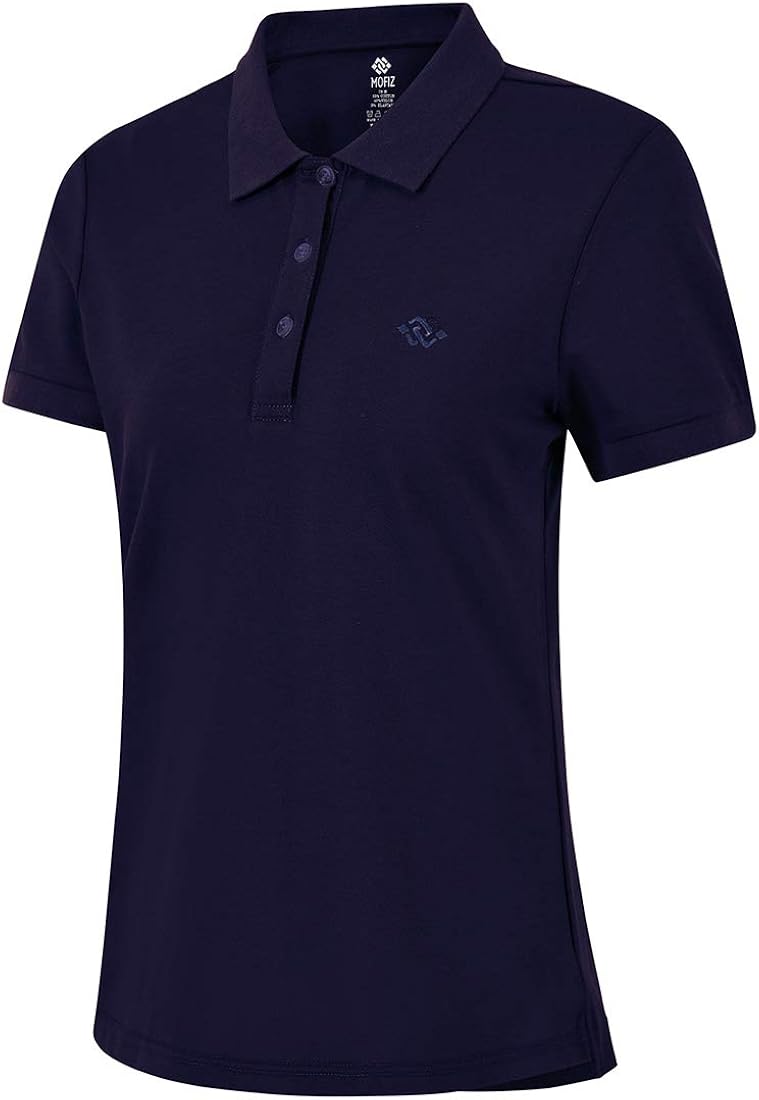 JINSHI Women’s Golf Shirts Short Sleeve Sports Polo Shirts Classic Casual Athletic Shirts Tee: Clothing