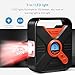 Alloyseed Portable Air Compressor Pump, Digital Tire Inflator 7 LED Lights 12V DC Tire Inflator 150 PSI Tire Pump for Car Truck, Bicycle RV and Other Inflatables