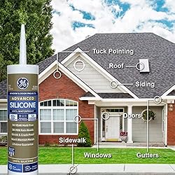 GE Silicone 2+ Window & Door Caulk