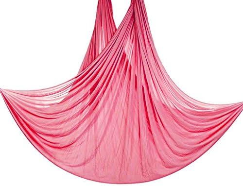 5M Long 2.8M Width Aerial Flying Anti-Gravity Yoga Gym Hammock Pilates Body Building Fitness Swing Belt