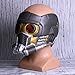 JCvCX Star Lord Cosplay Soft PVC Mask Horrible Costume Helmet for Guardians of The Galaxy Peter Quill