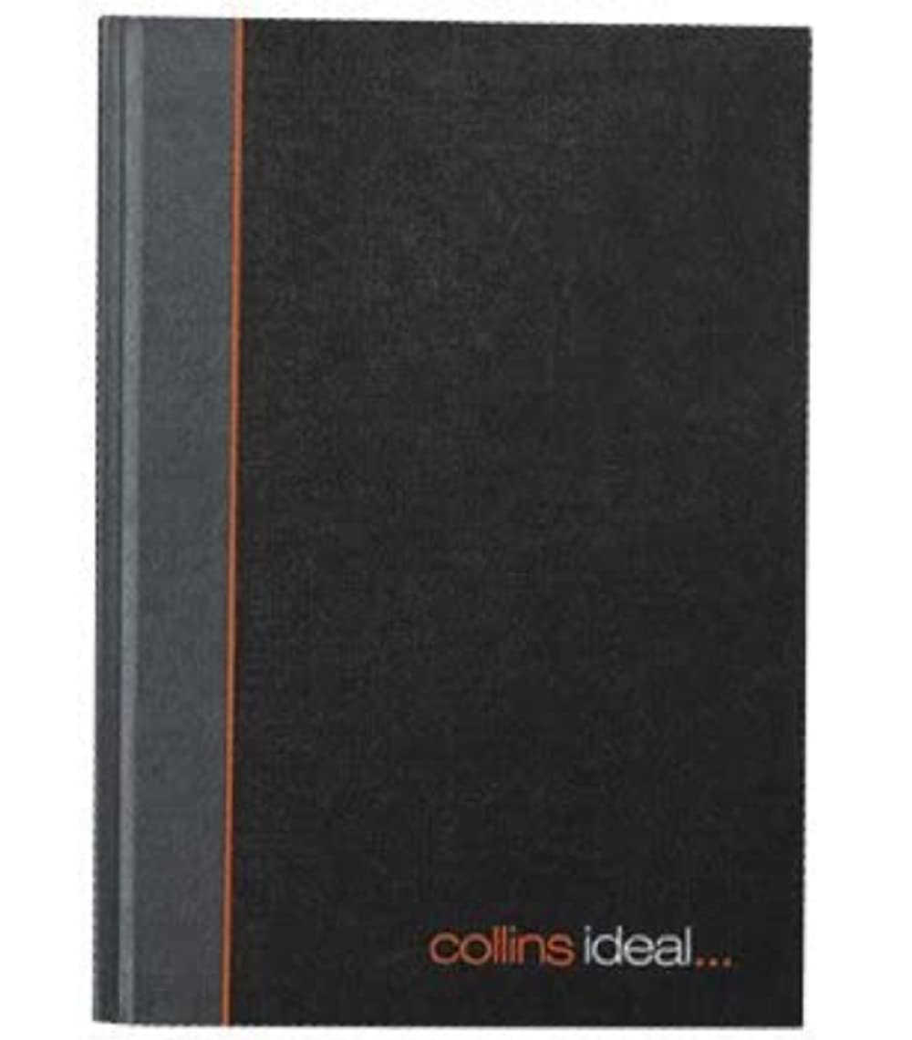 Collins Ideal - A4 Cashbook Feint - 192 Pages - Black - 6428
