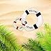 Szsrcywd Decor Life Ring, 3 PCS Welcome Aboard Life Ring Mixed Size