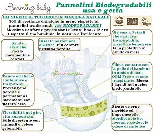 beaming baby nappies size 1