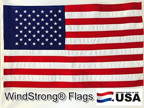 Windstrong 2 5x4 Ft 30x48 Us American Flag Pole Sleeve Banner