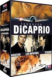 Leonardo DiCaprio - Coffret - Titanic + Les infiltrés + Aviator - Pack