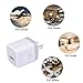Wall Charger, Ououdee 4-Pack USB 1AMP Universal Home Travel Wall Charger Adapter for iPhone 7 Plus, 6 Plus, 6s Plus, iPad, Tablet, Samsung Galaxy S8, S7, S6 Edge, LG, HTC, Sony, Nokia and More