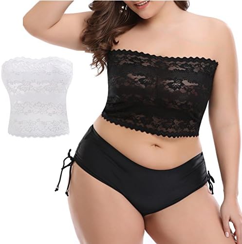 women's plus size tube tops