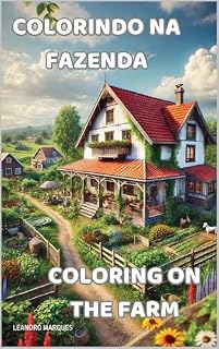 Livro Colorindo na Fazenda