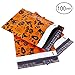 Ohuhu 100 Pcs 10 x 13 Halloween Poly Mailers, Halloween Ghost Pumpkin Lantern Envelopes Shipping Bags with Self Seal Adhesive, Waterproof and Tear-Proof Postal Bags