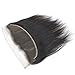 Forawme Pre Plucked 13X4 Full Lace Frontals Human Hair Pieces 16 Inch Ear To Ear Lace Frontals Closure With Natural Hairline 10A Brazilian Straight Hair