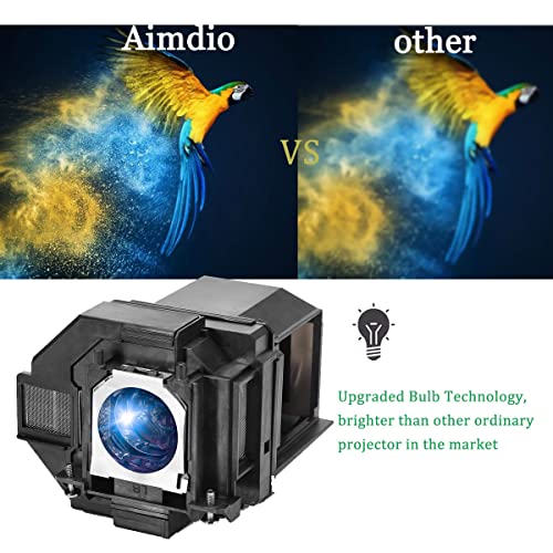 Aimdio Projector Lamp for Epson ELPLP97 EB-E01 EB-FH06 EB-FH52 EH-TW740 EH-TW750 EH-TW710 EH-TW5700 EH-TW5820 EH-TW6150 EH-TW6250 EB-W06 EB-W49 E B-B-W51 EB-X49 EB-X51 EB-X06 EB-U50 EB-982W 992F
