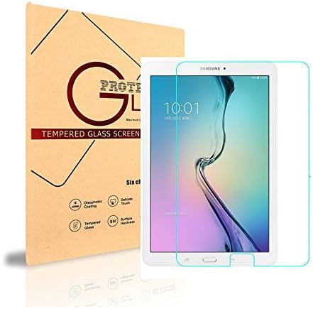Galaxy Tab E 9.6 Tempered Glass Screen Protector, Shelltech 9h Hardness 0.33 MM Ultra Clear Premium Bubble Free Screen Protector for Samsung Galaxy Tab E 9.6 T560