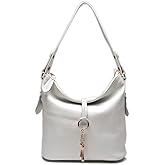 Fashion Designer Women Shoulder Bag Metal Tassel Real Leather Tote Handbag Ladies Crossbody