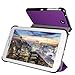 Tab 3 7 Case, Samsung Tab 3 Case, JETech Gold Slim-Fit Smart Case Cover for Samsung Galaxy Tab 3 7.0 inch Tablet (Purple)