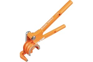 Klein Tools 51006 3-in-1 Tube Bender, 1/4, 5/16, and 3/8-Inch O.D. Tubing, Bends Soft Copper, Aluminum, Thin Wall Steel up to