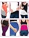 Maternity Belly Band Seamless Support Bands for Pregnancy Women 2 Pack White Black S