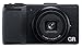Ricoh GR 16.2 MP Digital Camera with 3.0-Inch LED Backlit (Black)